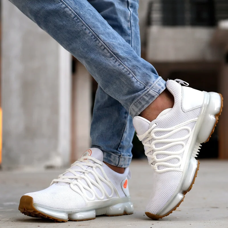 Bacca Bucci White Bolt Max-Comfort Trail Running Shoes for Men | Best Price UAE